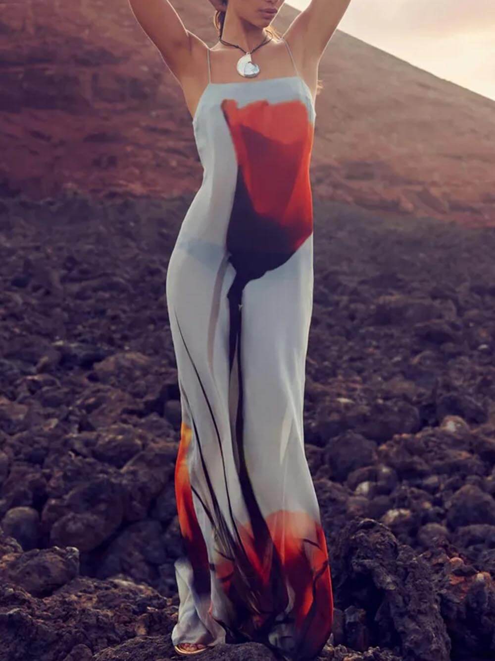 Tilly | Summer Maxi Dress Floral Print Holiday