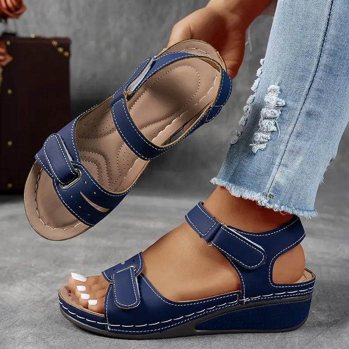 Nina | Orthopedic Wedge Sandal with Straps