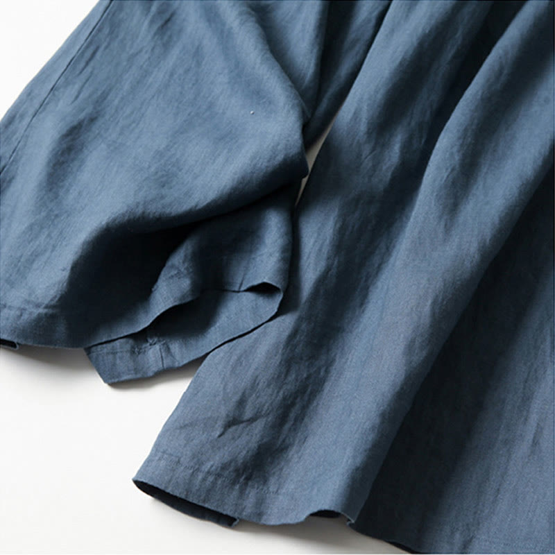 Bette | Wide Leg Culottes with Wrap Waist and Pleated Detail