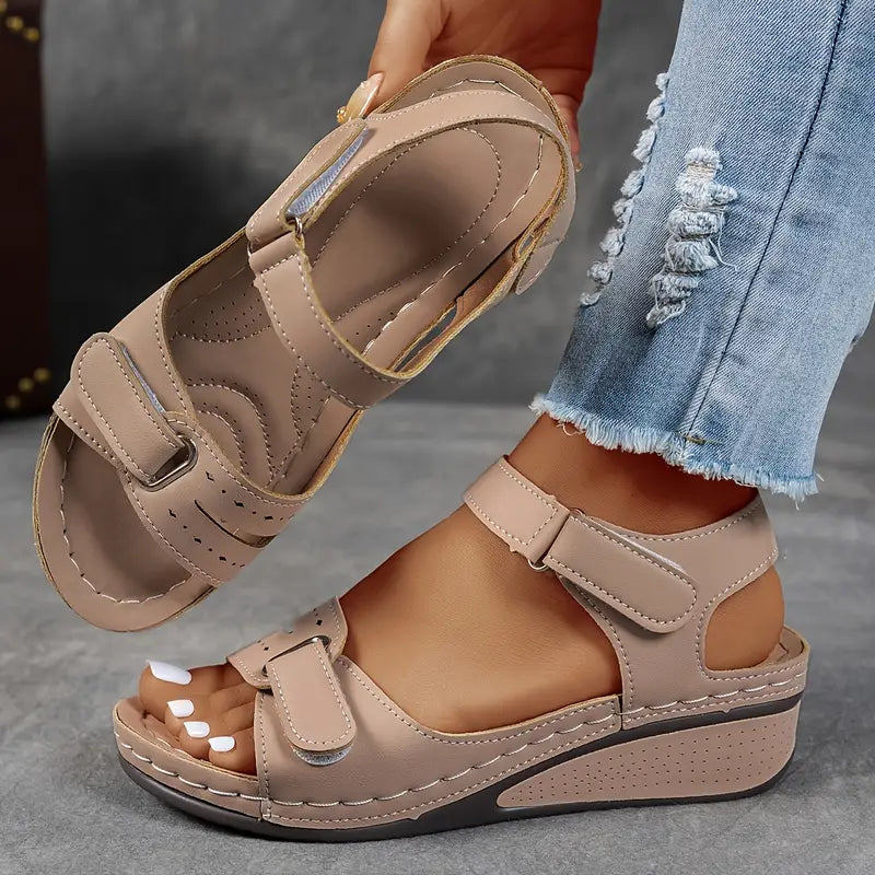 Nina | Orthopedic Wedge Sandal with Straps