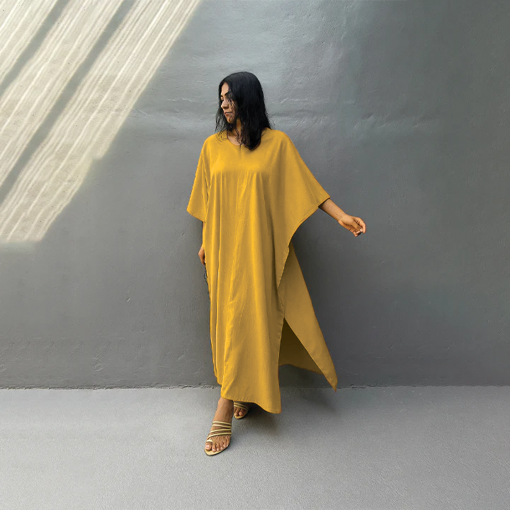 Wendy | Maxi Summer Dress with Loose Fit and Side Slit