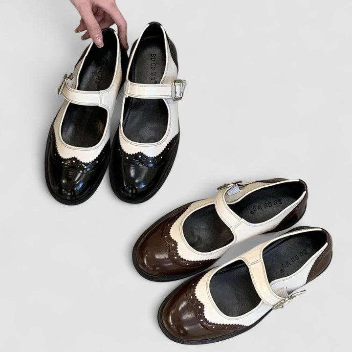Aurora | Orthopedic Mary Jane Shoes with T Bar Strap