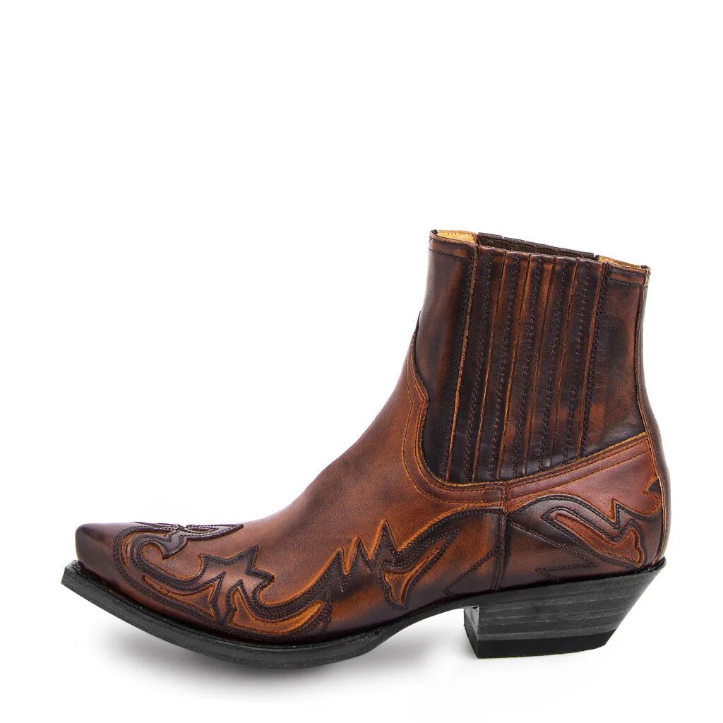 Bradley | Orthopedic Cowboy Boots for Women with Stitching