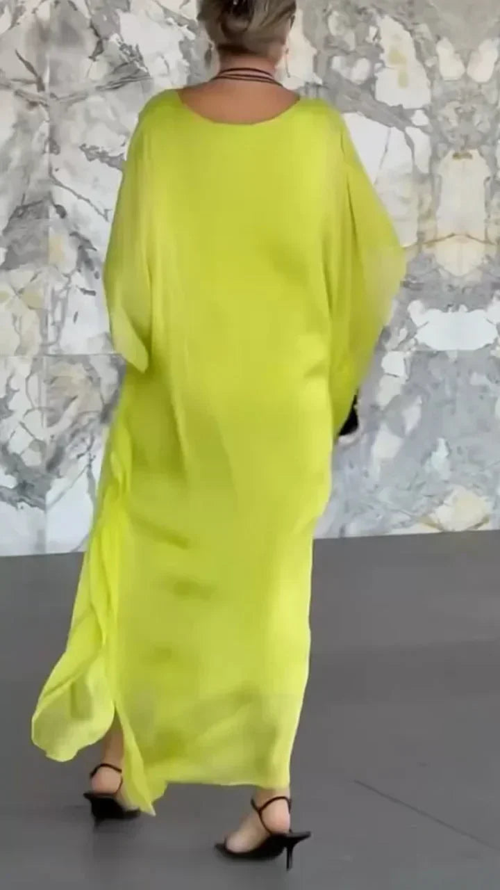 Livia | Maxi Summer Dress with V-Neck and Loose Fit