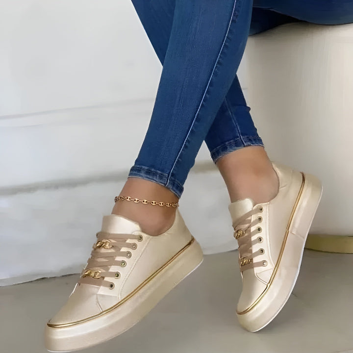 Lexi | Orthopedic Sneakers with Chain Detail