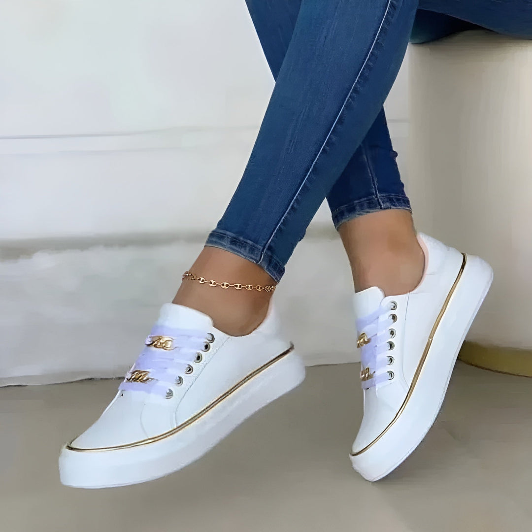 Lexi | Orthopedic Sneakers with Chain Detail