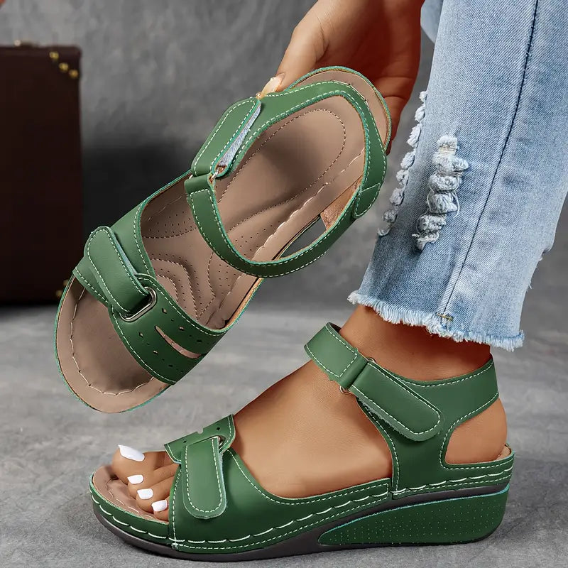 Nina | Orthopedic Wedge Sandal with Straps