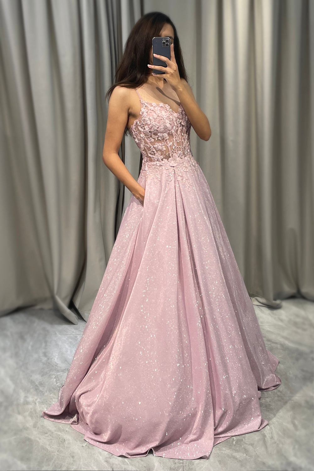 Daisy | Maxi Wedding Guest Dress with Embellished Detail