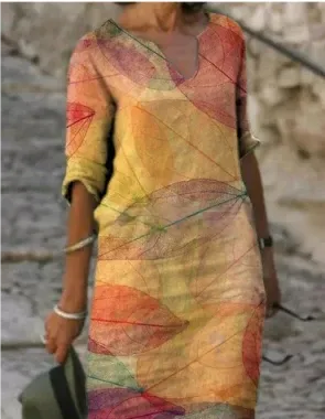 Hailey | Mini Summer Dress with Boho Print